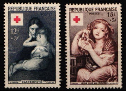 Frankreich 1032-1033 Postfrisch Rotes Kreuz #ND348 - Altri & Non Classificati