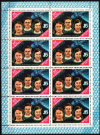 Sowjetunion 5524 Postfrisch Als Kleinbogen, Raumfahrt #ND354 - Autres & Non Classés