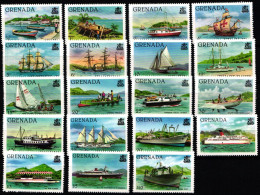 Grenada 1047-1065 I Postfrisch Schiffe #NE455 - Grenada (1974-...)