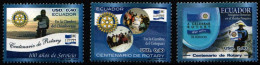 Ecuador 2819-2821 Postfrisch Rotary Club #NE407 - Equateur