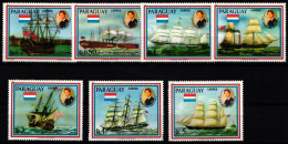 Paraguay 3385-3391 Postfrisch Schiffe #NE458 - Paraguay
