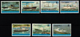 Dominica 437-443 Postfrisch Schiffe #NE465 - Dominica (1978-...)