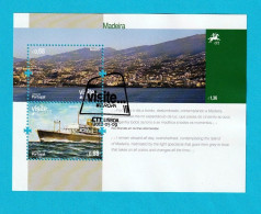 PTB1678- PORTUGAL (MADEIRA) 2012 Nº 465 (selos 4191_ 4194)- CTO (EUROPA CEPT) - Hojas Bloque