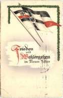 Neujahr - Frieden Und Wohlergehen - WW1 - Guerre 1914-18