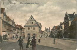 Speier - Hauptstrasse Mit Dom - Speyer - Speyer