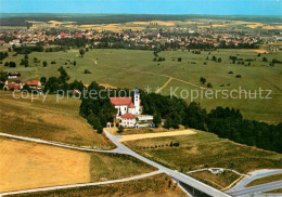 73172485 Biburg Niederbayern Wallfahrtskirche Allersdorf Pfarrei Biburg Fliegera - Sonstige & Ohne Zuordnung