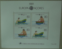 Azoren      Cept   Europa   Kinderspiele    1989     ** - 1989