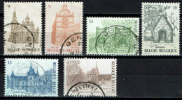 België 1986 OBP 2217/2222 - Y&T 2217/22 - Toerisme, Zele, Wavre, Zwalm, Bredene, Viroinval, Kelmis - Used Stamps