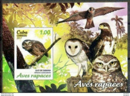 2861 Owls - Hiboux - 2017 - MNH - SS - Cb - 1,75 - Gufi E Civette