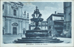Cs183  Cartolina Ronciglione Fontana Del Vignola Provincia Di Viterbo Lazio - Viterbo