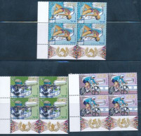 ISRAEL 2024 THE OLYMPIC GAMES IN PARIS STAMPS TAB BLOCKS MNH - Nuovi