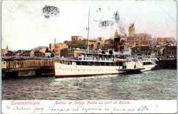 CONSTANTINOPLE - Bateau De Haidar Pacha Au Pont De Galata - Turkey