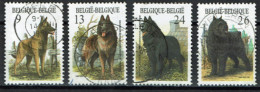 België 1986 OBP 2213/2216 - Y&T 2213/16 - Honden, Dogs, Chiens - Herdershond - Berger, Bouvier - Gebruikt