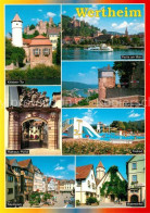 73171457 Wertheim Main Kittstein-Tor Rathaus-Portal Freibad Marktplatz Wertheim  - Wertheim