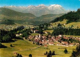 73171368 Oberstaufen Panorama Mit Blick Zum Saentis Appenzeller Alpen Oberstaufe - Oberstaufen