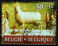 België 1986 OBP 2208 - Y&T 2209 - Het Lam Gods, L'Agneau Mystique, Jan Van Eyck, Painter - Bonne Valeur - Gebruikt