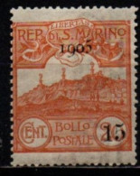 SAINT-MARIN 1905 * - Unused Stamps