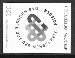 AUTRICHE AUSTRIA OESTERREICH CEPT Set Serie 2023, BLACK PRINT Neuve/mint - 2023