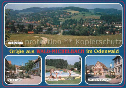 73170622 Waldmichelbach Freibad Altes Rathaus In Der Gass  Waldmichelbach - Otros & Sin Clasificación