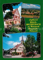 73170621 Waldmichelbach Altes Rathaus Kirche  Waldmichelbach - Sonstige & Ohne Zuordnung