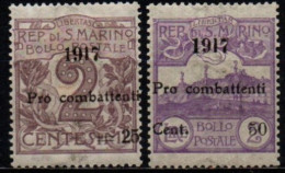 SAINT-MARIN 1917 * - Unused Stamps