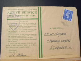 GB, Passed By Censor 2702, FPO 56 Le 03 ?? 1944 - Briefe U. Dokumente