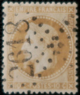 R1311/3136 - FRANCE - NAPOLEON III Lauré  N°28B - GC 2618 : NEMOURS (Seine Et Marne) - 1863-1870 Napoleon III With Laurels