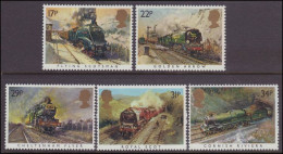 1985 Famous Trains Unmounted Mint. - Nuovi