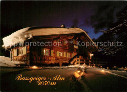 73169892 Johann Tirol Sankt Bassgiegeralm Winteraufnahme Nachtaufnahme Johann Ti - Autres & Non Classés