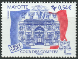 F-EX50359 MAYOTTE MNH 2007 COURT OF AUDITORS.  - Ongebruikt