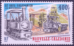 F-EX50334 NEW CALEDONIE MNH 2007 RAILROAD RAYLWAYS LOCOMOTIVE TRAIN.  - Treinen