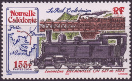 F-EX50335 NEW CALEDONIE MNH 2004 RAILROAD RAYLWAYS LOCOMOTIVE TRAIN.  - Trains