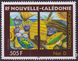 F-EX50336 NEW CALEDONIE MNH 2004 ART PAINTING NAIF TJIBAOU.  - Ongebruikt