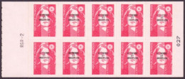 F-EX50372 SAINT PIERRE ET MIQUELON MNH 1993 BOOKLET MARIANNE ADHESIVE.  - Unused Stamps