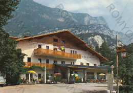 CARTOLINA  C12 PASSO S.GIOVANNI,NAGO,TRENTO,TRENTINO ALTO ADIGE-S 3 Km. DAL LAGO DI GARDA HOTEL BAR-NON VIAGGIATA - Trento