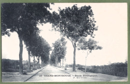 CPA Vue Très Rare - HAUTS DE SEINE - GRAND MONTROUGE - ROUTE STRATÉGIQUE - - Montrouge