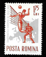 1963  Volleyball  Michel RO 2187 Stamp Number RO 1578 Yvert Et Tellier RO 1940 Stanley Gibbons RO 3053 Xx MNH - Ongebruikt