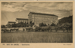 SEMINARIO , CLAVEROL Nº 79  - SEO DE URGEL / SEU D'URGELL , T.P. NO CIRCULADA - Lérida