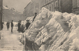 MOREZ (Doubs) L'hiver Le Quartier Du Centre - Morez