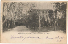 Précurseur De CAMOINS-LES BAINS (13) – Avenue De L’Hôtel. Editeur Lacour, N° 872. - Ohne Zuordnung