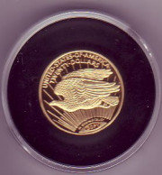 (Monnaies). USA. Emmission Bulgarian Coin House. Replique Double Eagle 20 $ 1933. Silver Plated Gold - Andere & Zonder Classificatie