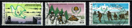 België 1985 OBP 2186/2188 - Y&T 2188/90 - World War, Bevrijding, Libération, La Bataille Des Ardennes - Used Stamps