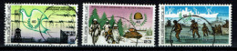 België 1985 OBP 2186/2188 - Y&T 2188/90 - World War, Bevrijding, Libération, La Bataille Des Ardennes - Used Stamps