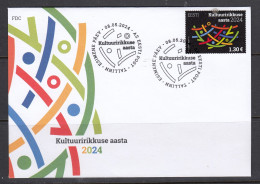 Estland 2024. Cultural Diversity Year. FDC. - Estland