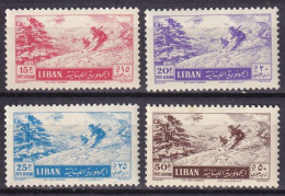 LIBAN - 4 Valeurs. PA De 1955 - Libanon