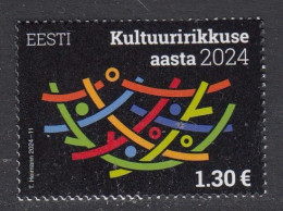 Estland 2024. Cultural Diversity Year. MNH. - Estonie