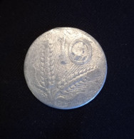 Monnaie, Italie, 10 Lire, 1951, Rome, Aluminium - Autres & Non Classés