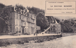 La Bourboule (63 Puy De Dôme) Villa Riberolles Changement D'adresse Du Docteur Boudry Médecin Consultant - La Bourboule
