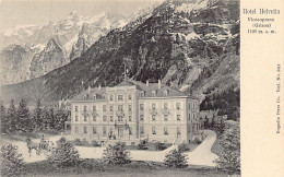 VICOSOPRANO (GR) Hôtel Helevetia - Verlag Engadin Press Co. 3144 - Vicosoprano