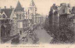 England - LONDON - The Law Courts & Fleet Street - Publ. Levy L.L. 103 - Sonstige & Ohne Zuordnung